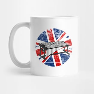 Marimba UK Flag Britain Marimbist Percussionist British Musician Mug